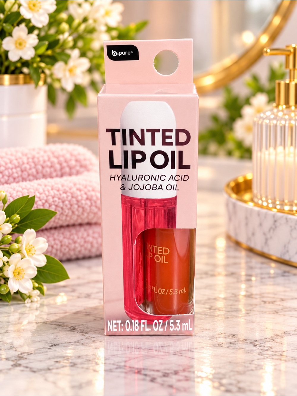 Tinted Lip Oil - Pink Tint